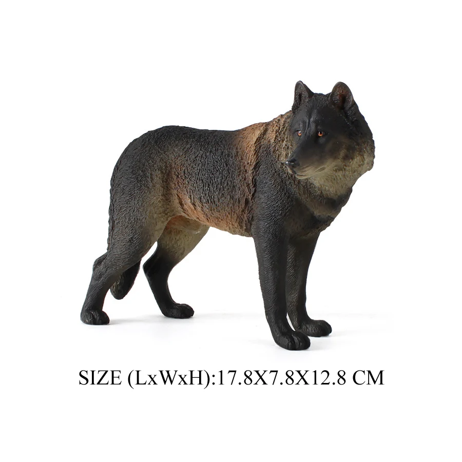 Realistic Wild Animal Action Figures Toy Set
