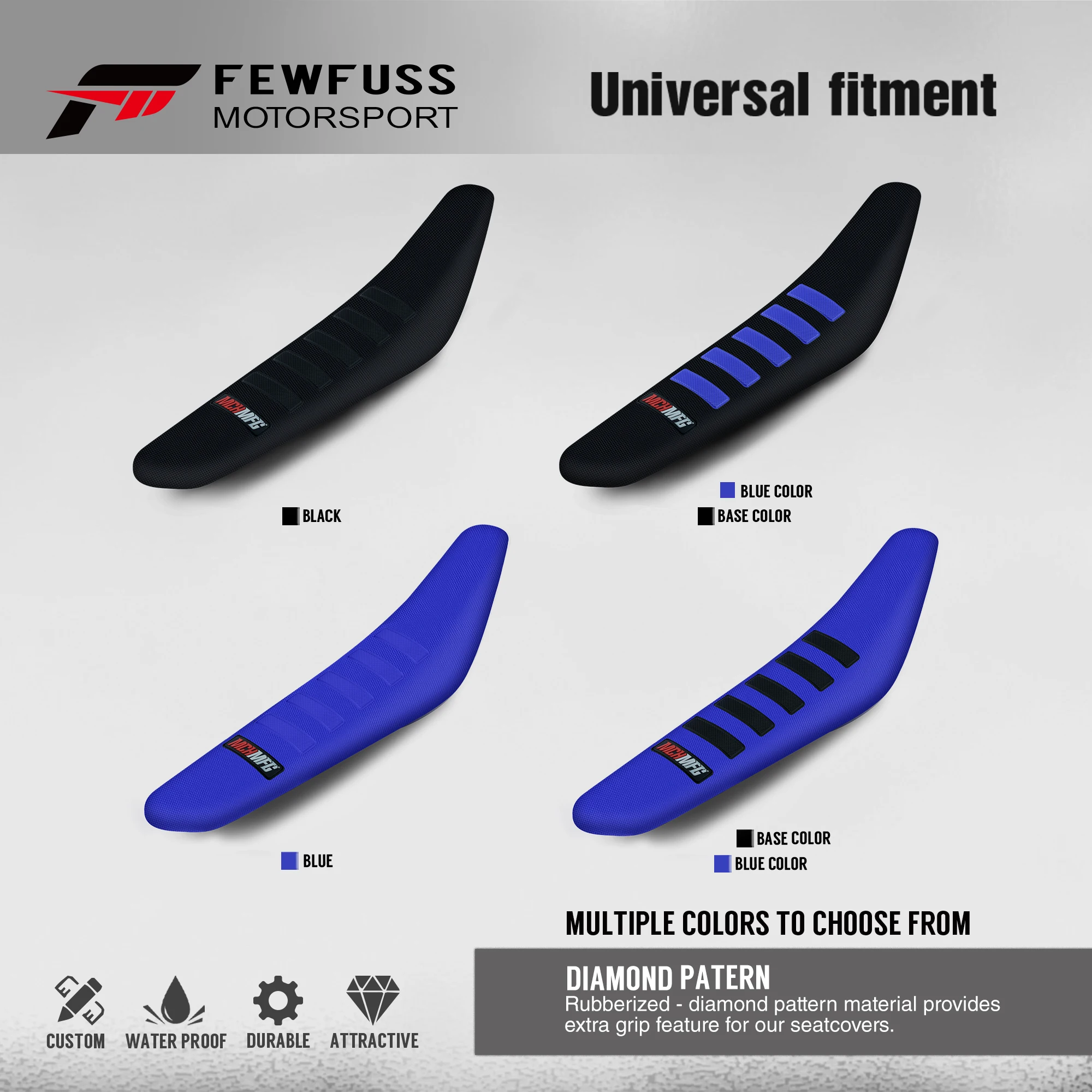 Motorcycle Seat Covers For KTM Husqvarna SUZUKI HONDA SXF KXF CRF YZ YAMAHA KAWASAKI