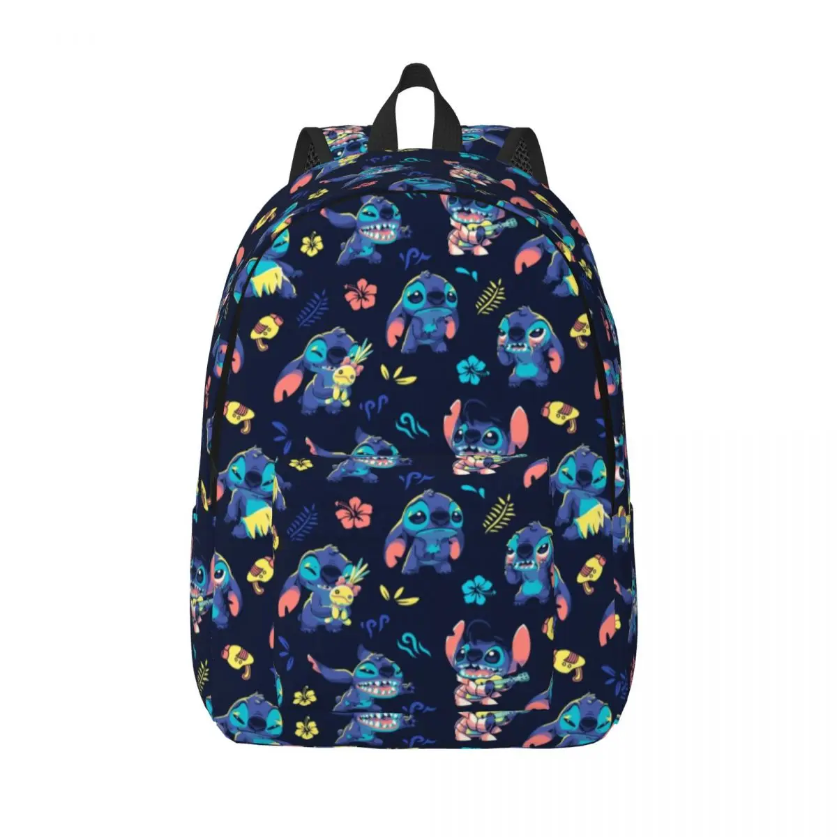 

Custom Stitch Pattern Laptop Backpack Women Men Casual Bookbag for School College Student Anime Cartoon Bags