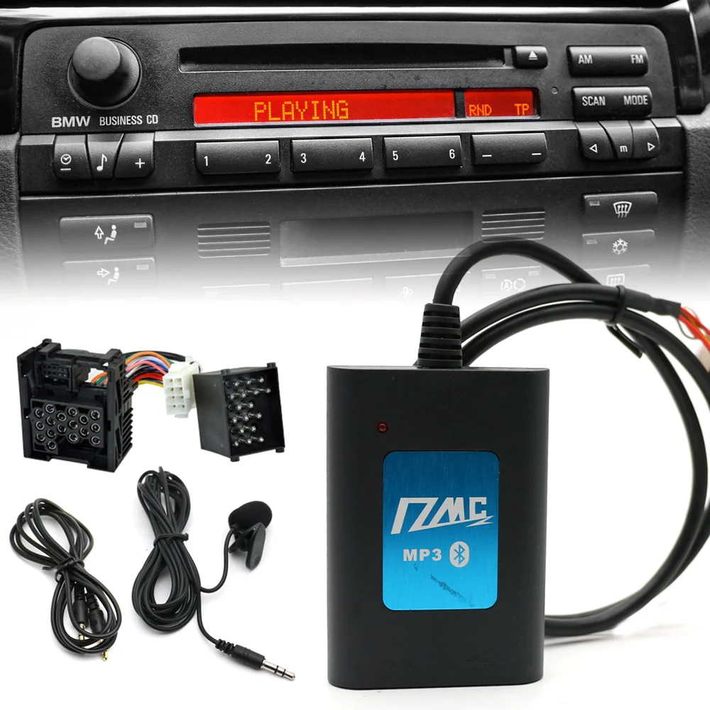 Car DMC Digital Music Changer Bluetooth Handsfree USB AUX Adapter for BMW  E46 Business CD Radio MP3 Audio Input - AliExpress