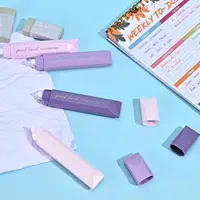 5pcs/box Pen Shaped Correction Tapes Double Sided Adhesive Tape Aesthetic Correction Tape for School Office Supplies 5