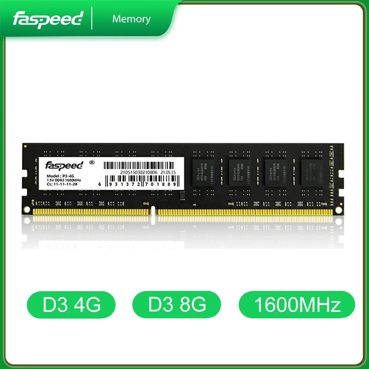 DDR3-4GB-8GB-Desktop-Memory-Memoria-Ddr3-1600-MHZ-RAM-2GB-16GB-240Pin-1 ...