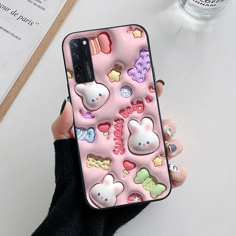 Charming Soft TPU Silicone Back Cover - Lovely Design Phone Case s Coque