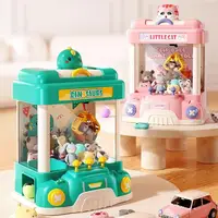 Claw Machine Arcade Toy Candy Grabber Prize Dispenser with Led Light Mini Vending Machine for Kids Electronic Arcade Game Prize 1