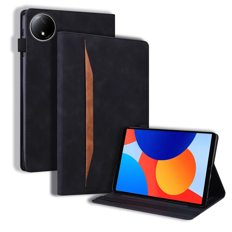 Embossed Flower Cat Wallet Flip Case for 8.7 Inch Tablet - Kids & Girls Edition