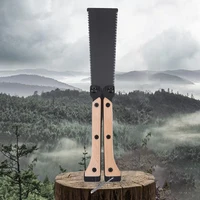 Folding Saw Small Pull Hand Saw with Double Edge Blade Cutting Blade Handsaw for Woodworking Japanese Saw Flush Cut Trim Saw 2