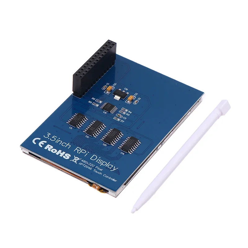 Display da 3,5 pollici per modulo display Raspberry Pi Touch screen da 3,5 pollici Display touch screen TFT 320 × 480 con penna touch per Raspberry Pi A,
