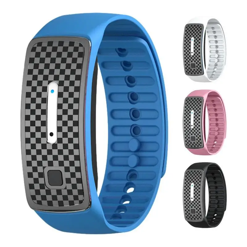 Ultrasone Muggen Repeller Armband Smart Voorkomen Muggen Polshorloge Armband Anti Muggen Bijt Polsbandje Kids Cadeaus