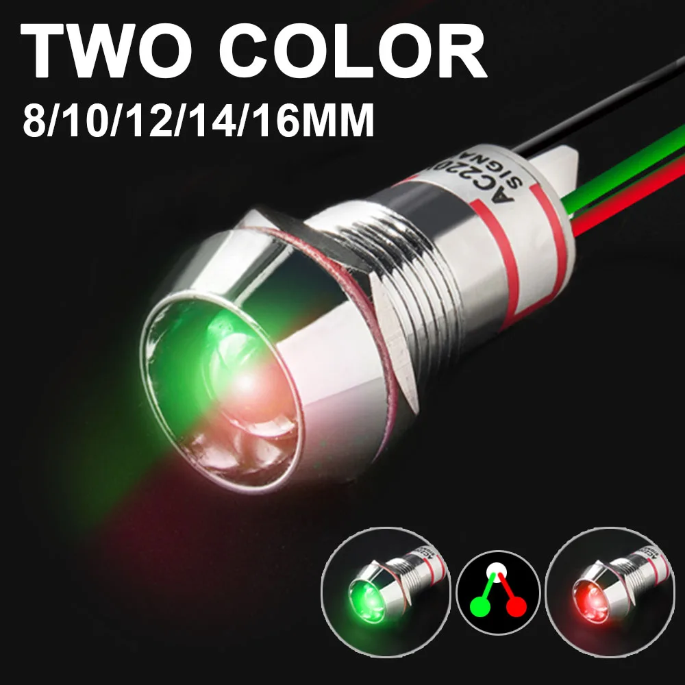 12V LED moment schakeling druk schakelaar 16mm angel eye groen