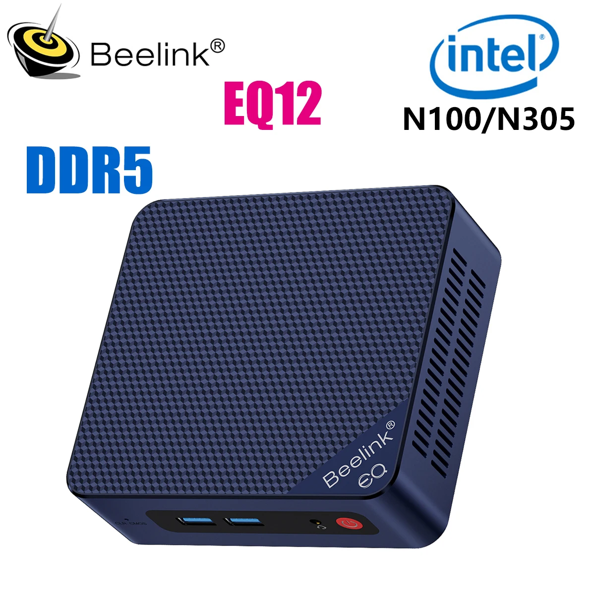 Beelink EQ12 Pro Mini PC 12th Gen Intel Core i3 N305 Windows 11 EQ12 ...