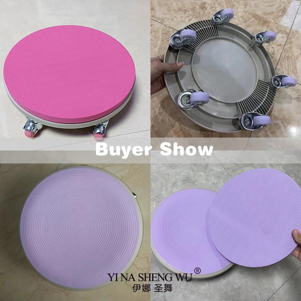 6 Caster Ab Roller, Ab Exercise Equipment with Knee Pads, Roller Wheel for Core Exercise Thickened Silent abs disc thickened