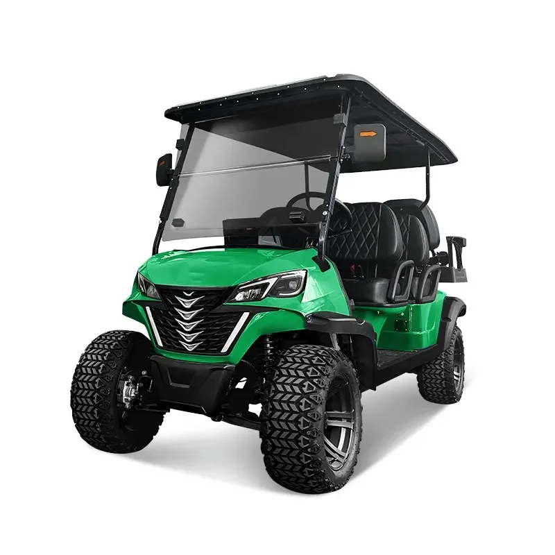 

Factory Price 2+2 4/6 Seater Electric Golf Cart with 48v 60v 72v Lead-Acid Battery and Lithium Battery Golf Buggy
