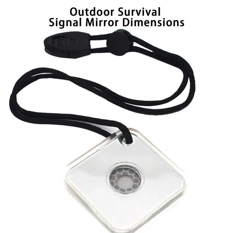Signal Mirror Small Mirror For Outdoor Camping Survival Hiking
