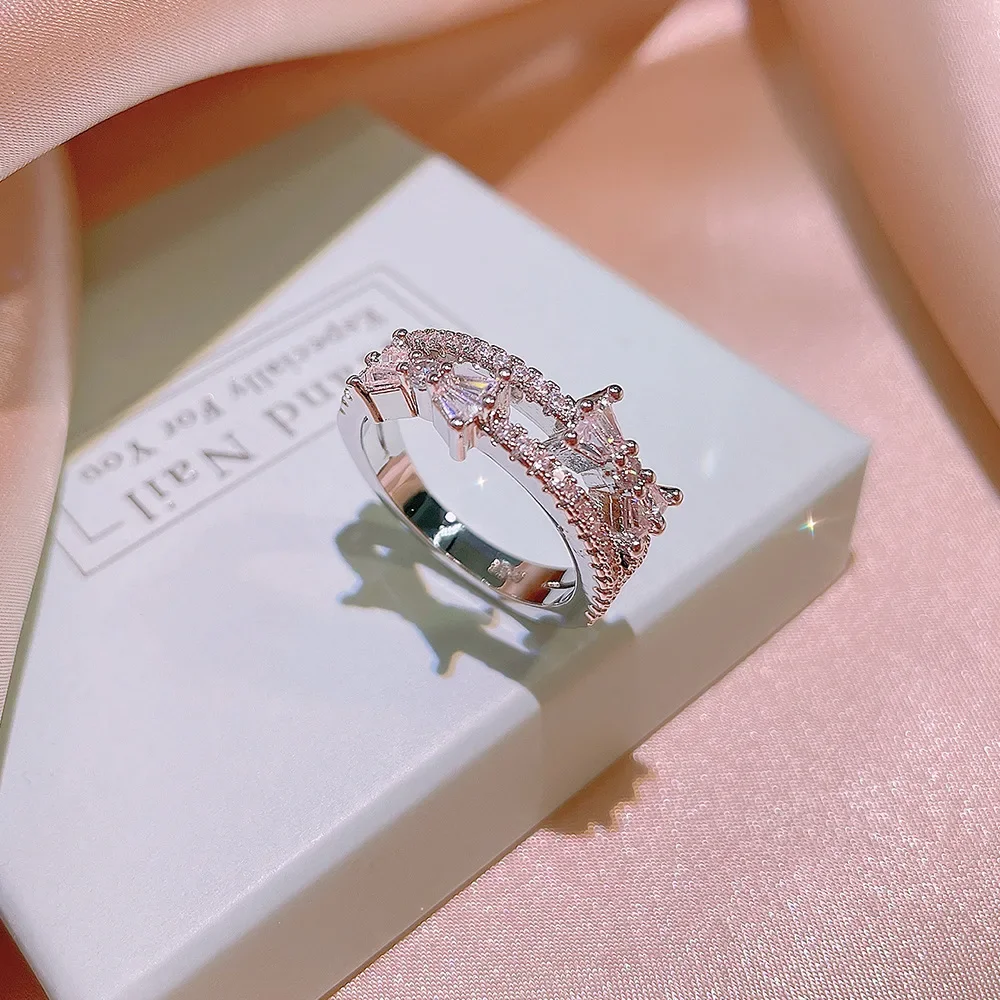 S925 Sterling Silver True Diamond Gemstone Ring For Men Anillos De Fedi Nuziali Gioielli Con Diamanti Naturali Bizuteria Ring Femmine