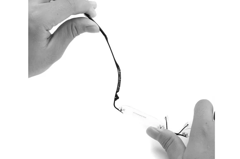 Chashma Brillen für Herren, reines Titan, randlose Brillengestelle, Damen, ultraleichte optische Kristallbrillen für Rezept – Detail 3