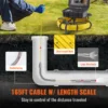 VEVOR DVR Recording Pipe Inspection Camera with 512Hz Locator IP68 9 Drain Sewer Camera w/12 Adjustable LEDs and 16 GB SD Card 6