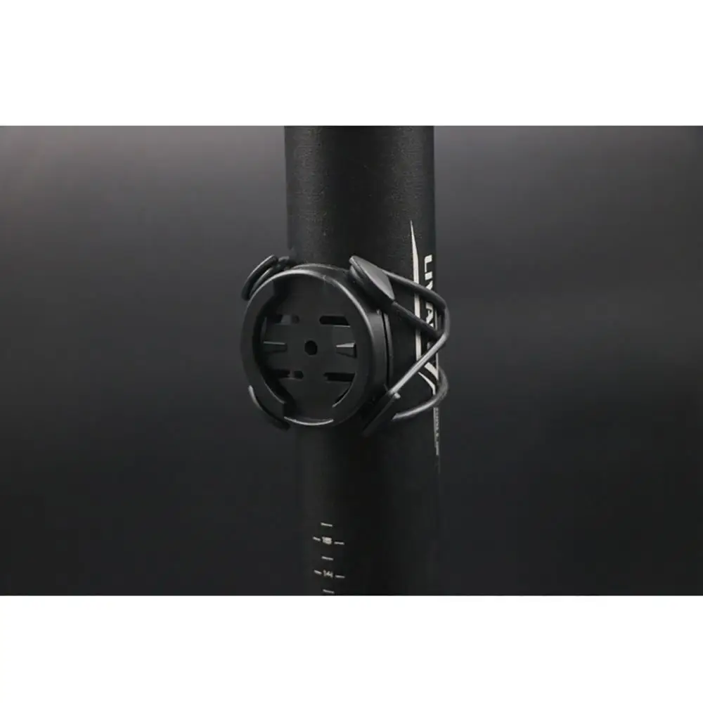 

Black Bike Mount Adapter Handlebar Cycling Computer Mounts Portable Speedometer Stand for Garmin