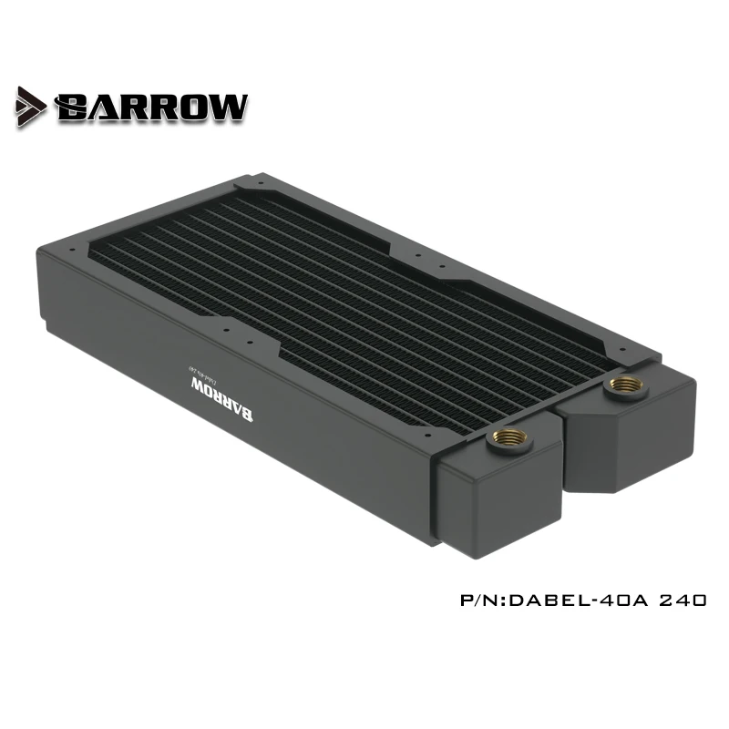 Radiador g1 mm 120 240 mm 40 mm Espessura Dissipador de Calor Rosca para Ventilador 360 mm Ventiladores e resfriadores - Imagem 2