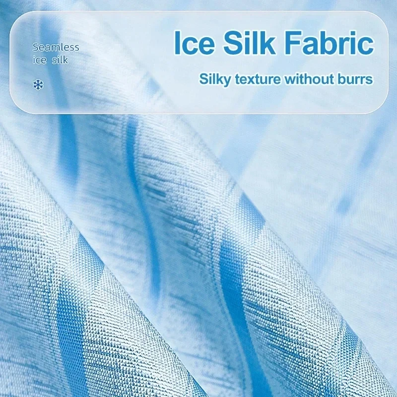Memory Sponge pet Ice Silk pad with pillow, breathable, waterproof, removable wash, cool, summer sleeping cats and dogs cooling