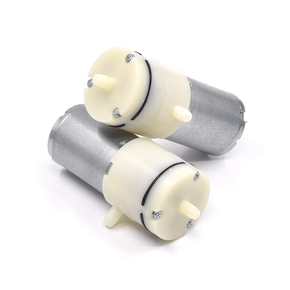 1PC 3.7V/ 6V/ 12V Small 370 Motor Diaphragm Air Pump Vacuum Negative Pressure Suction Pump for Breast Pump Inflator Aquarium 4