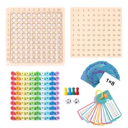 Educational Wooden Multiplication Board Game (Multiply)