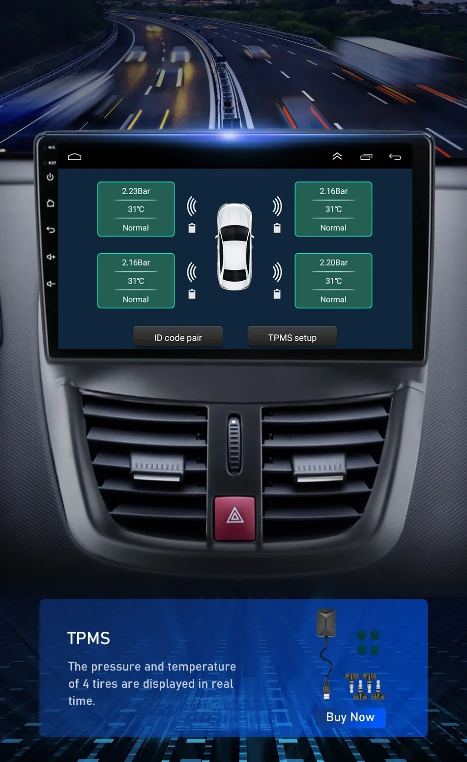Srnubi Für Peugeot 207 CC 207CC 2006-2015 Android Auto Radio Multimedia PlayerWireless CarPlay Android Auto Autoradio navigatore – Detail 22