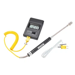 Enhanced Digital Thermometer with K Type Sensor for Industrial and Ceramic Applications (Multicolor)