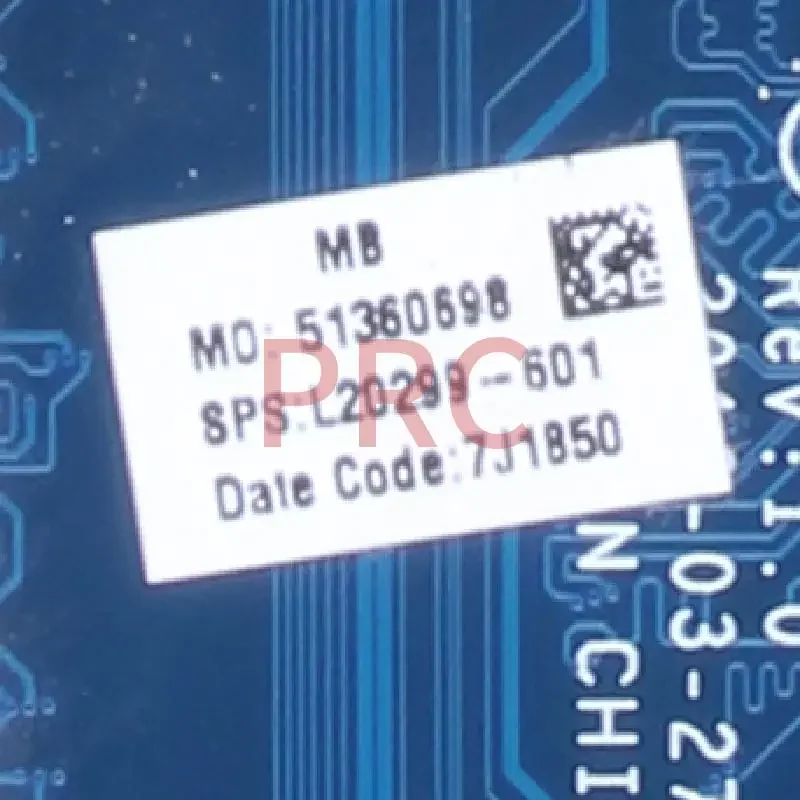 LA-F841P For HP Pavilion TPN-C133 15-CX 15T-CX Laptop Motherboard