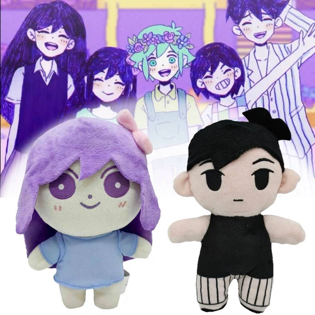 Basil Plush Omori Plush Doll Cartoon Toy Plushies Figure Cute Gifts Omori  Cosplay Props Merch Game OMORI Sunny Plush Toys