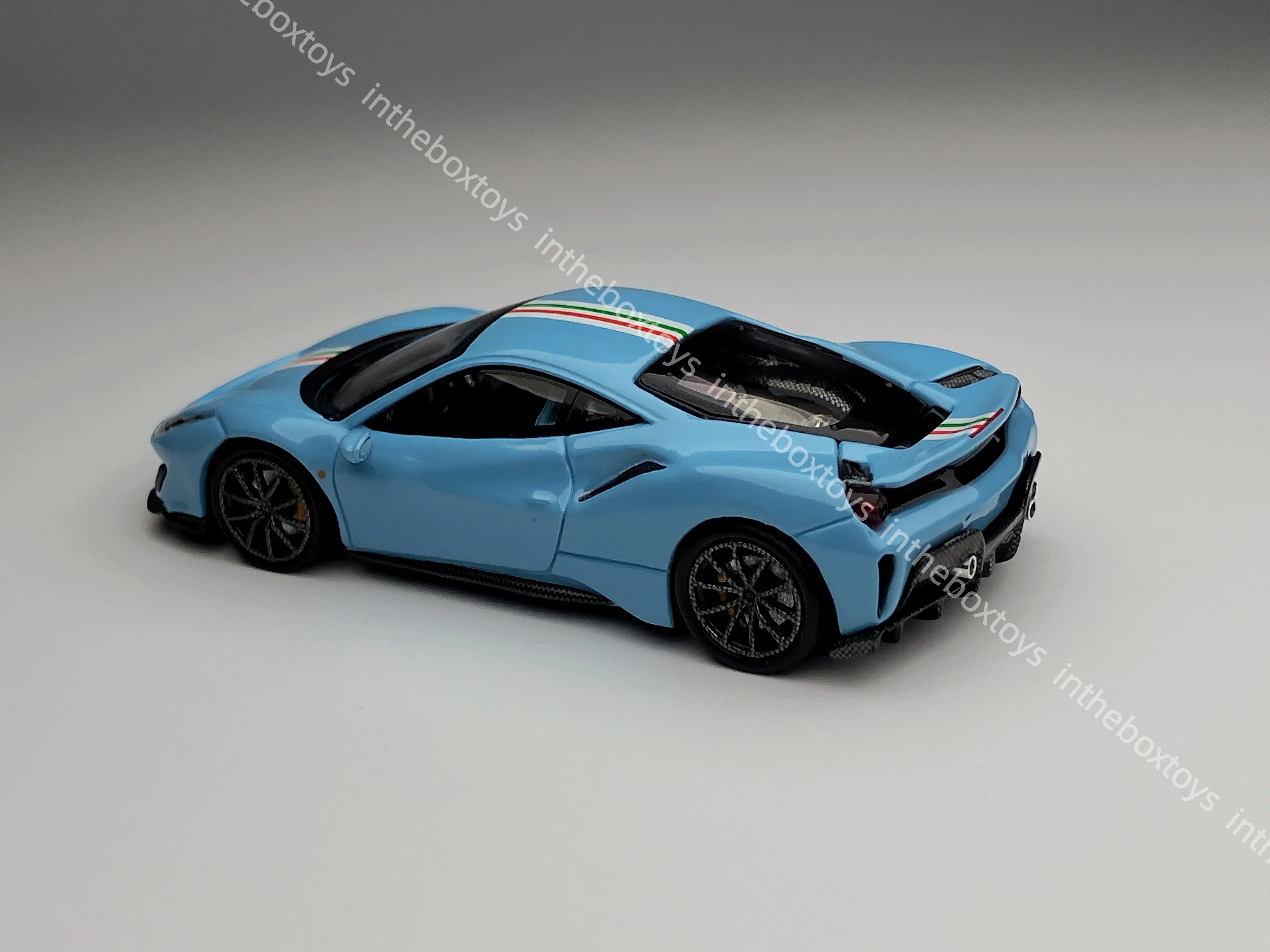 Toc 1:64 488 피스타 슈퍼카 합금 다이캐스트 모델 레이싱카 다이캐스트 모델카 한정판