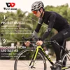 WEST BIKING Winter Fleece Warm Arm Sleeves Breathable Sports Elbow Pads Fitness Arm Covers Cycling Running Basketball Arm Warmer 3