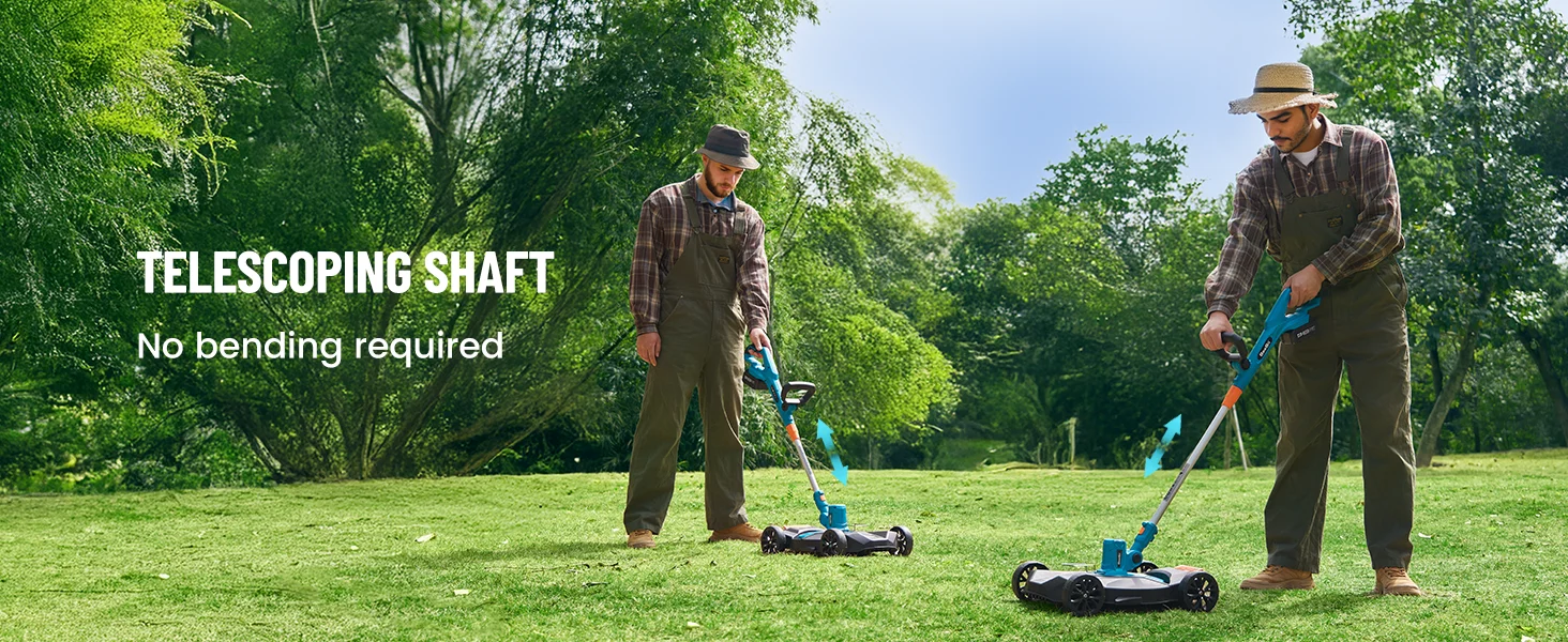 Electric Lawn Mower Cordless: Length Adjustment