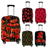 Beautiful Red Poppy Flower Suitcase Cover Travel Accessories Elastic Luggage Protective Covers Anti-dust Trolley Case Cover 1