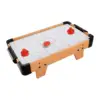 Mini Air Hockey Table with Sliders and Pucks Battle Game,Desktop Playing Field Family Game for Children 2
