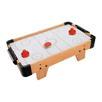 Mini Air Hockey Table with Sliders and Pucks Battle Game,Desktop Playing Field Family Game for Children 2