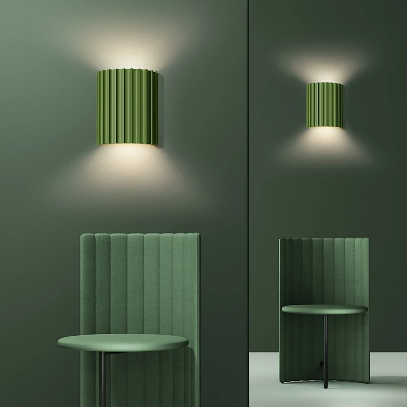 

Nordic Wall Sconce Stair Lighting Living Room Wall Decoration Wall Lamp Modern Bedside Lightresin Interior Art Lamp