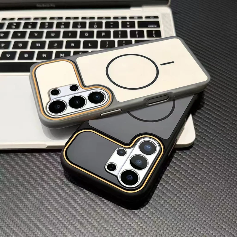 Luxurious Matte Wireless Charging Phone Case - Simple and Stylish Protective Case