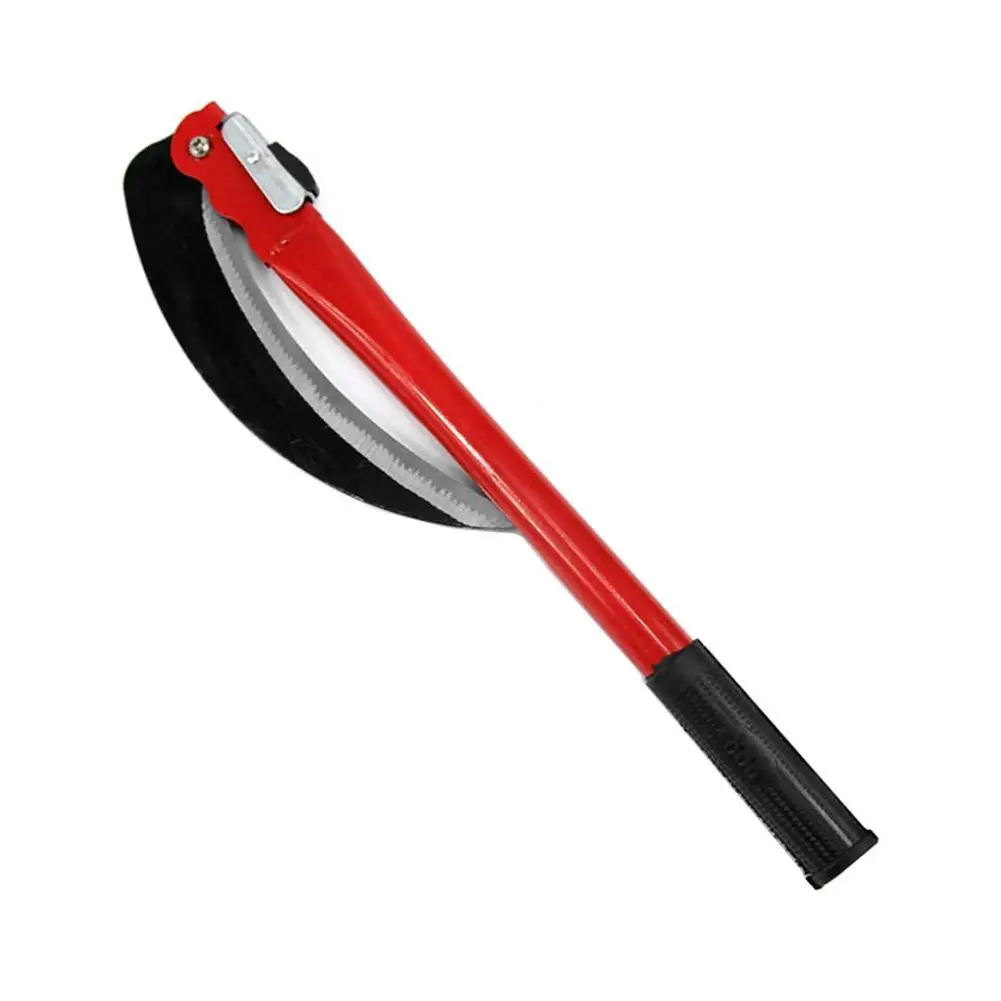 Agricultural Long Handle Folding Sickle Cutting Wheat Lawn Mower Gardening Grass Weeding Knife Farm Scythe Sickle Garden Tool