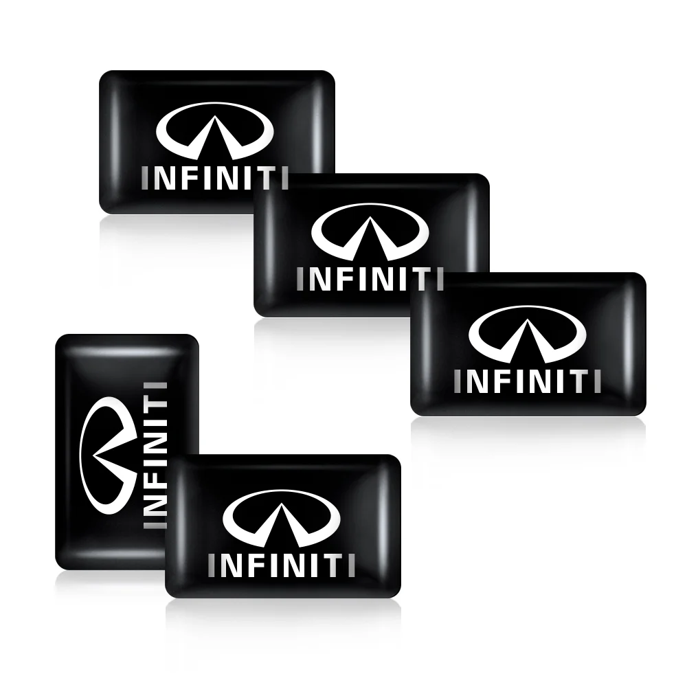 10pcs 3D Epoxy Car Interior Stickers Decals Decorative Accessories For