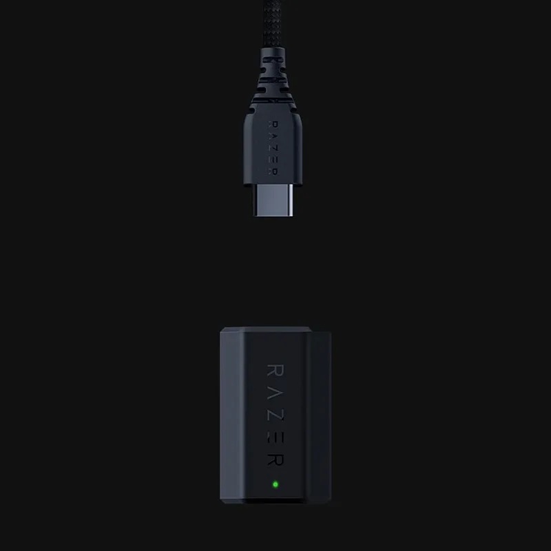 Razer Hyperpolling Dongle sem Fio Ratos Compatíveis Taxa de Comutação Automática para Jogos True 4khz 8000 hz - Imagem 5