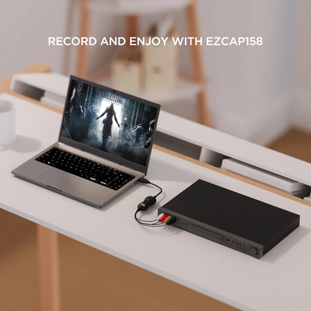 Ezcap 158 USB Audio Video Capture,Analog video recording for