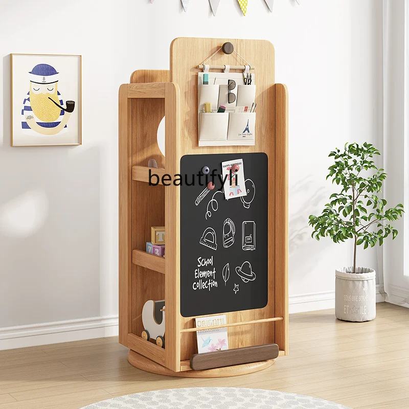 

CXH Storage Cabinet Narrow Cabinet Storage Cabinet Student Study Magnetic Blackboard Floor Storage Rack