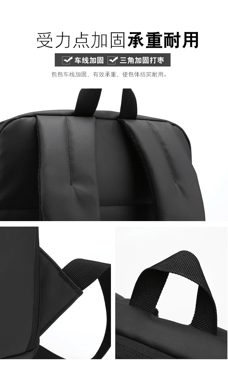 Mochila Laptop impermeável para homens e mulheres,
