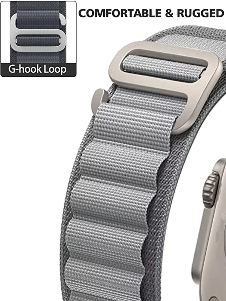 Alpine Loop Nylon Watch Band Strap - Durable and Versatile Design