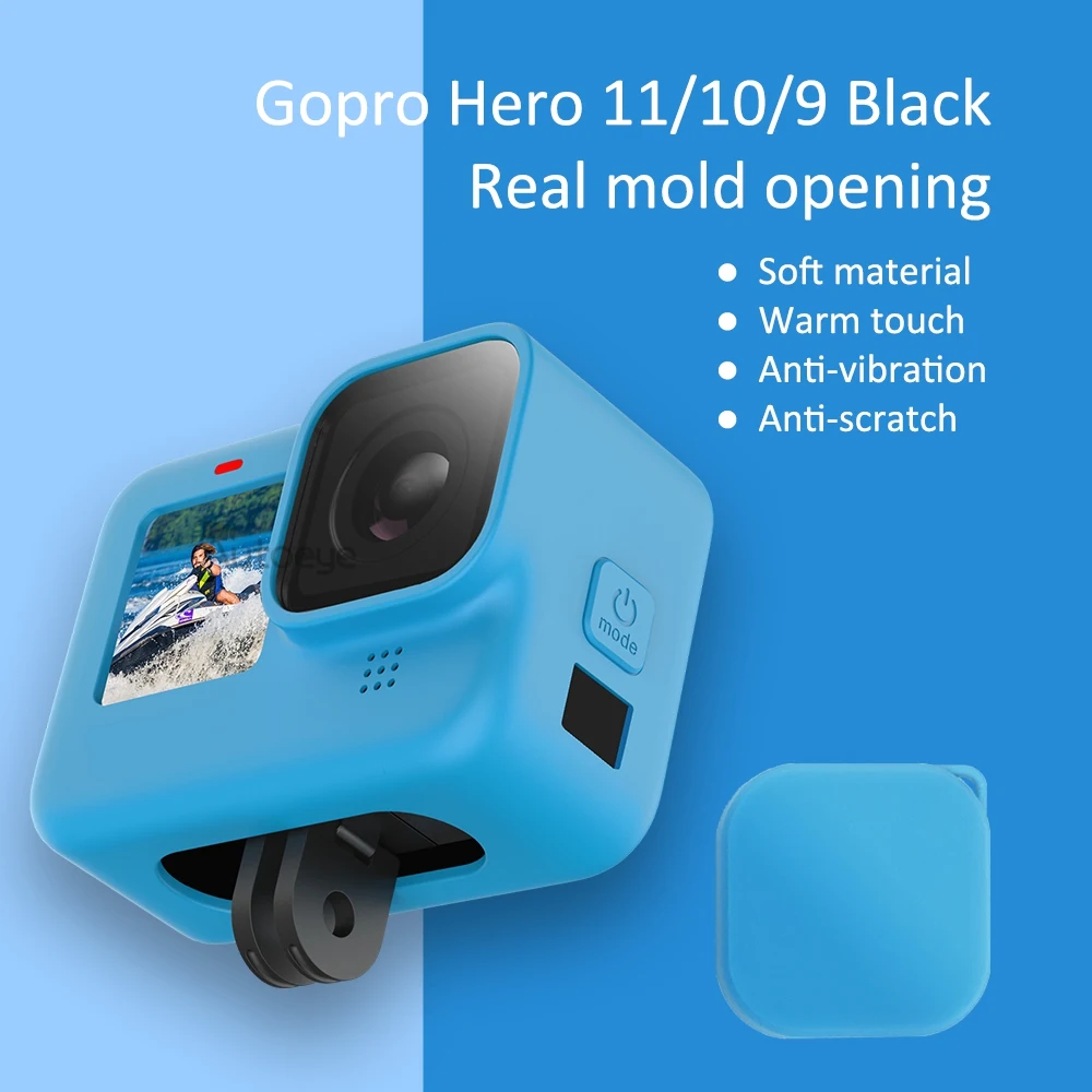 GOPRO Housse de Protection en Silicone pour Hero 9 / 10 / 11