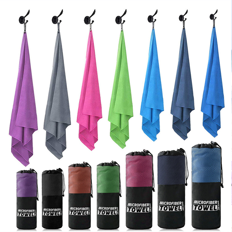 76x152CM multi-functional Thickened Large Microfiber Towel Travel Sports Quick Dry Hair Ultra Soft Lightweight Sports Towel