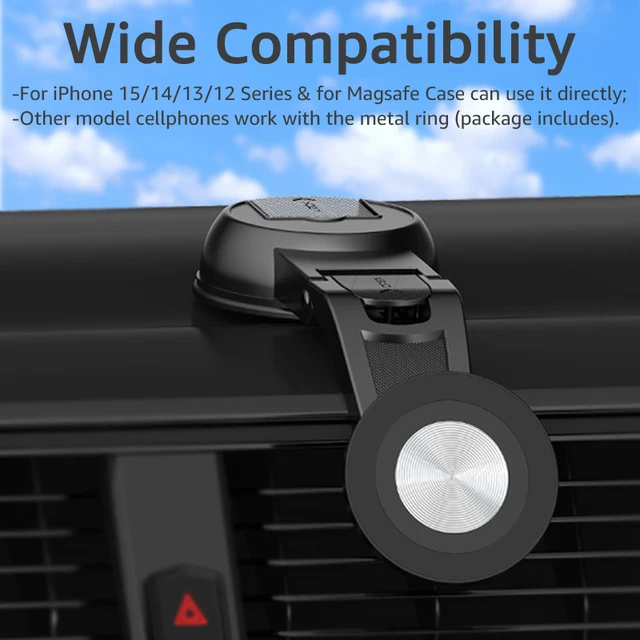 Aturmc Support De TéLéPhone Voiture Air Vent Support Instrument Adapté