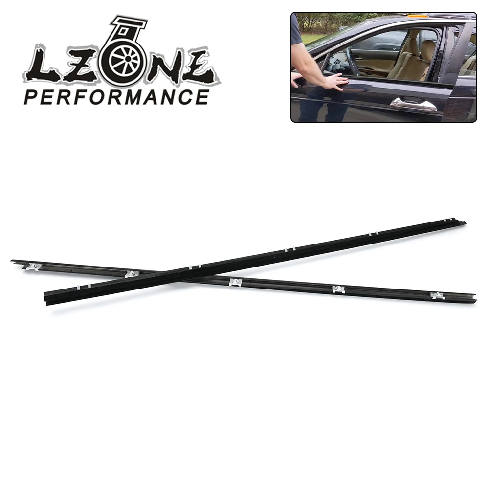 

1 пара уплотнительных лент для переднего стекла L & R для 93-95 Honda Civic Coupe для 92-95 Honda Civic Hatchback 72410-SR3-003