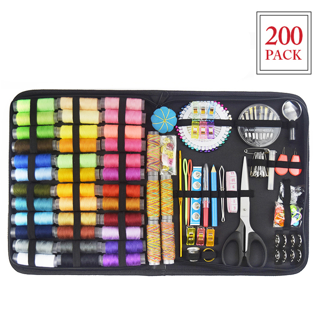 PCS Sewing Kits Professional Repair Sewing Box Set for Hand Quilting Needle Thread Stitching Embroidery Accessories