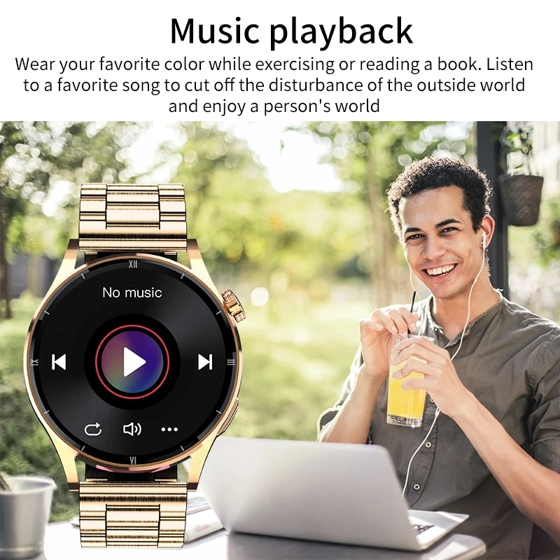 LIGE New Bluetooth Call Smart Watch Women Physical Health Watches Men Body Temperature Infrared Blood Oxygen Monitor Smartwatch 5